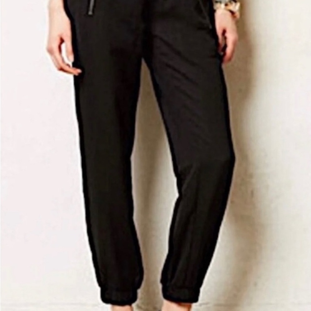 Anthropologie Hei Hei Black Jogger Pants